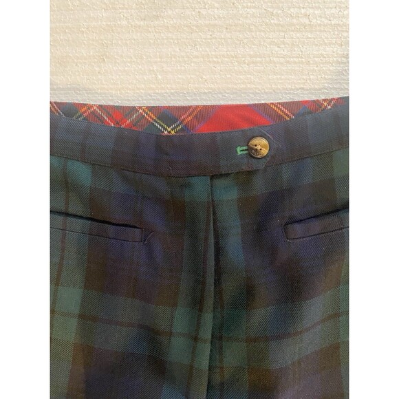 Vintage Tommy Hilfiger Plaid Straight Leg Pants Size 6 - Picture 3 of 11